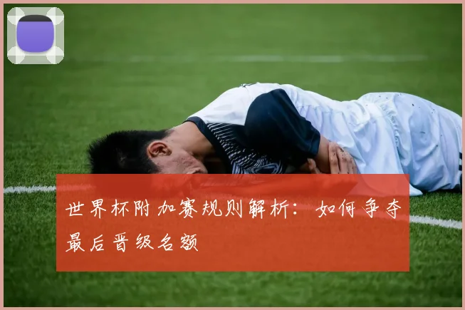 世界杯附加赛规则解析:如何争夺最后晋级名额